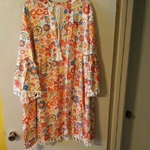 Colorful Hippie Bohemian Dress